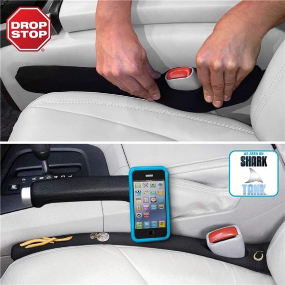 Car Seat Gap Filler (As Seen On Shark Tank) - Between Seats Console Organizer